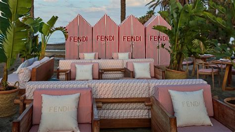 Fendi beach club